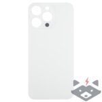 iPhone 15 Pro Капак батерия / Задно стъкло /White - бял/ - Image 2