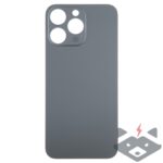 iPhone 15 Pro Капак батерия / Задно стъкло /Black - черен/ - Image 3