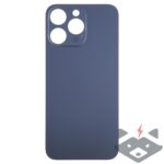 iPhone 15 Pro Капак батерия / Задно стъкло /Blue - син/ - Image 2