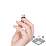 USB-A 2.0 към USB-C Преходник адаптер /черен/ - Image 3