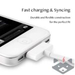 iPod/iPhone 2G/3G/3GS/4/4S/ IPAD ( до iOS7 ) USB кабел /бял/ - /1 метър/ - Image 5