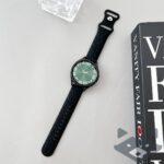 Универсална каишка /20mm/ Smart Watch,  каишка Leopard Pattern Strap /черна/