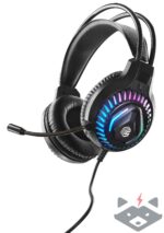 Gaming слушалки MS Predator с микрофон, Черни - Image 2