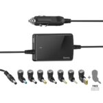 Универсално зарядно за лаптоп HAMA, за кола, вх.12-15 V, изх.15-19 V/70W