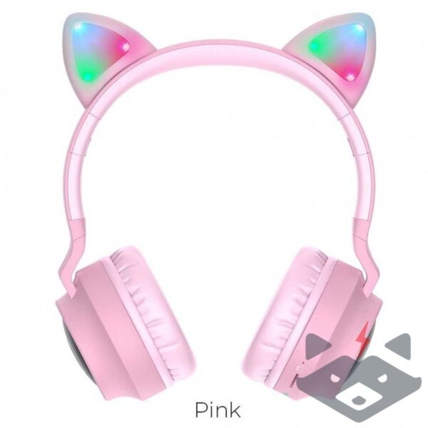 Bluetooth слушалки HOCO W27 котешки уши CAT EAR