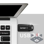 Флаш памет 128GB Lexar JumpDrive S80 -150/60 MB/s /черен/ - LJDS080128G-BNBCRFG - Image 2
