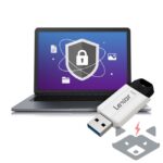 Флаш памет 128GB Lexar JumpDrive S80 -150/60 MB/s /черен/ - LJDS080128G-BNBCRFG - Image 3