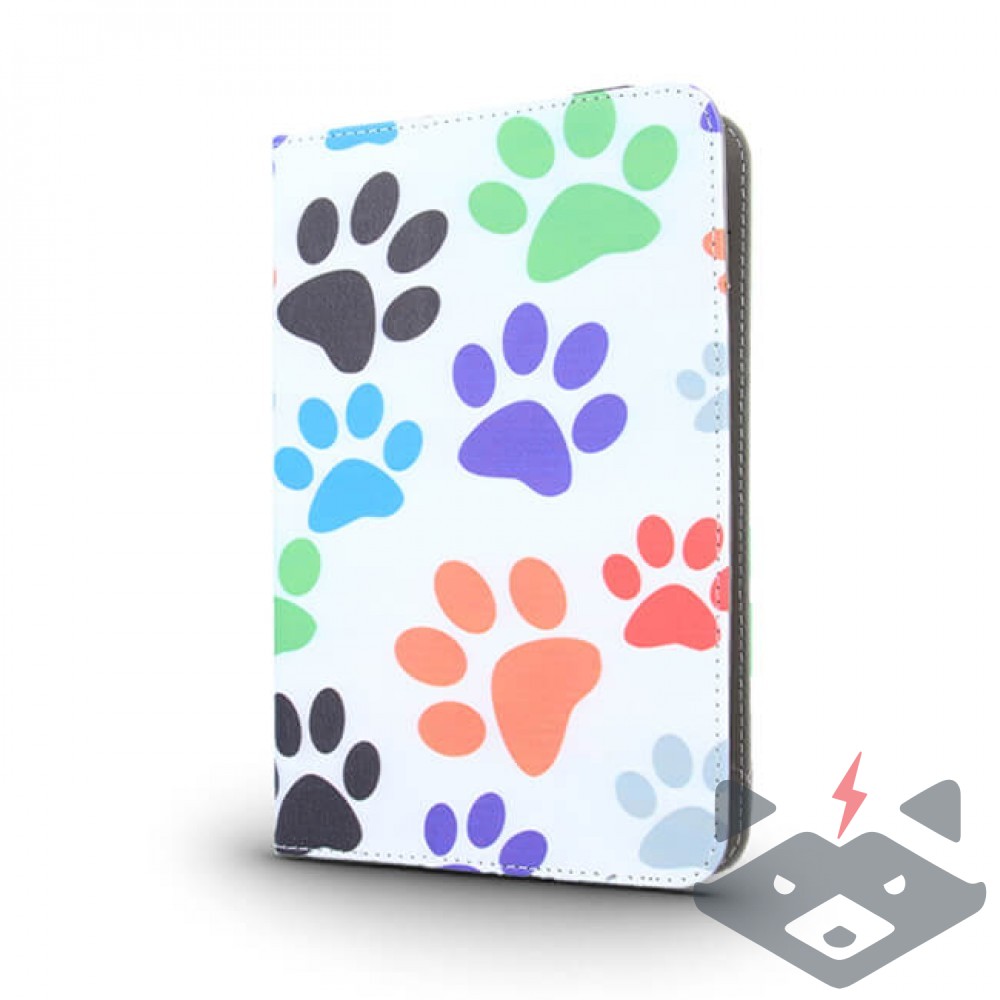 kalaf-za-tablet-fashion-universalen-9-10-incha-mnogotsveten-lapichki11374-0-1000x1000-1 Калъф таблет Fashion 9/10 инча универсален /Лапички/ - Image 1