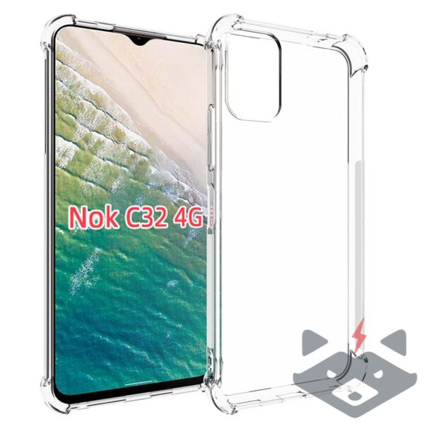 Nokia C32 калъф Air Defender /прозрачен/