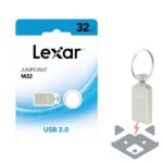 Флаш памет 32GB Lexar JumpDrive M22, сребрист - LJDM022032G-BNJNG