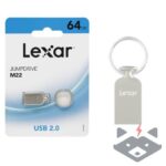 Флаш памет 64GB Lexar JumpDrive M22, сребрист - LJDM022064G-BNJNG