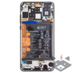 Huawei P30 Lite New Edition(2020) / Mar-L21BX / LCD Оригинален дисплей midnight black , черна рамка , батерия - Image 2