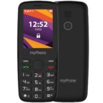 myPhone 6410 LTE Телефон за възрастни /черен/
