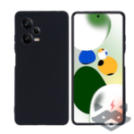 Xiaomi RedMi Note 12 5G Силиконов гръб мат /черен/