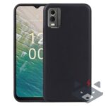 Nokia C32 Силиконов гръб мат /черен/