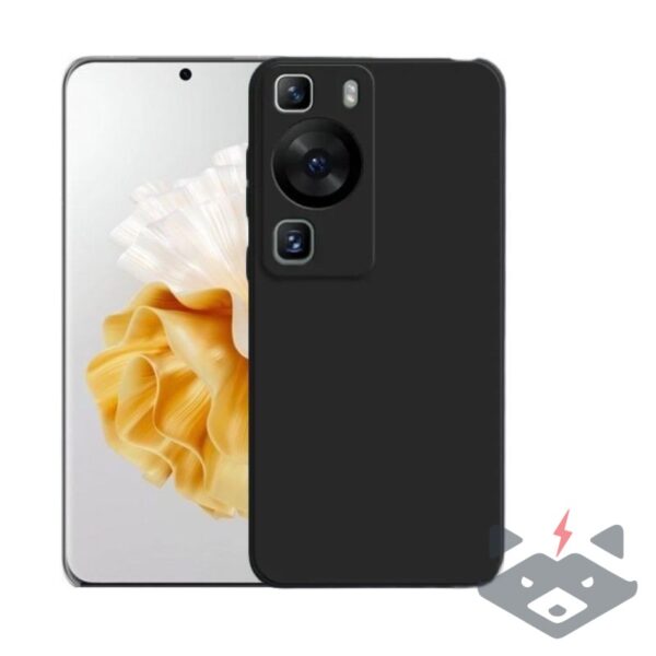 Huawei P60 Pro Калъф Premium Slim MATT TPU /черен/