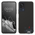 TCL 40SE Калъф Premium Slim MATT TPU /черен/