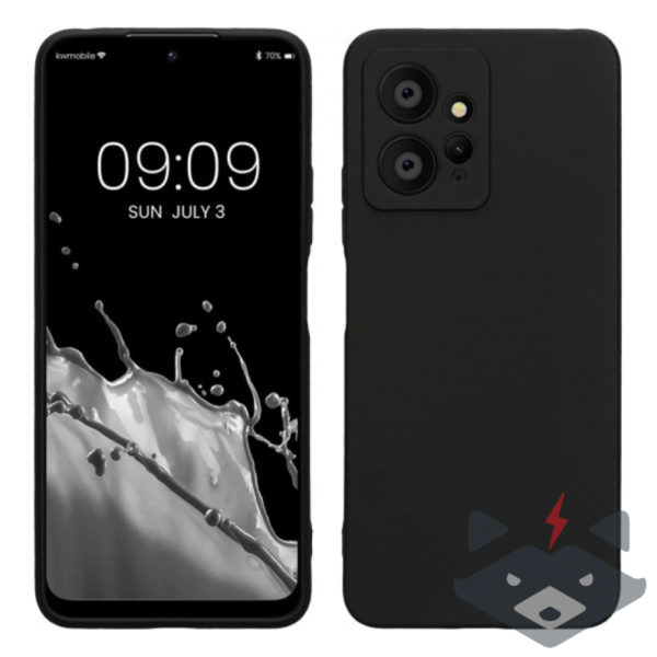 Xiaomi Redmi 12 4G Силиконов гръб мат /черен/