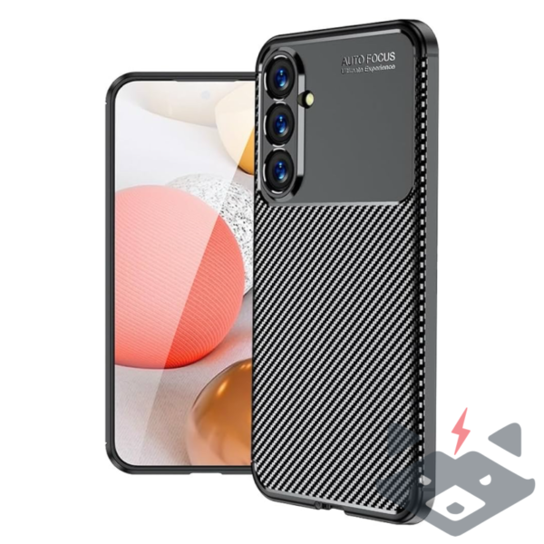 Samsung S23FE калъф Business CARBON /черен/