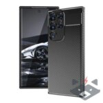 Samsung S24 Ultra калъф Business CARBON /черен/