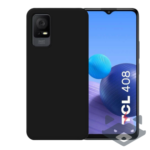 TCL 408 Калъф Premium Slim MATT TPU /черен/