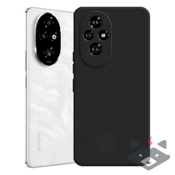 Honor 200 5G Калъф Premium Slim MATT TPU /черен/
