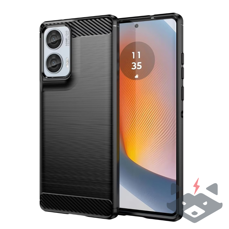 product_35674 Motorola Moto G85 5G калъф CARBON /черно/ - Image 1