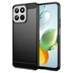 Honor 200 Smart Силиконов гръб Plai CARBON /черен/