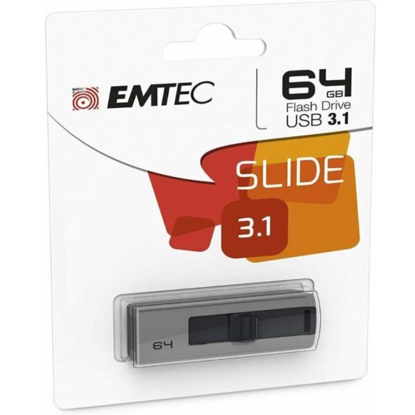 Флаш памет EMTEC Slide 64GB USB 3.1 B253 ECMMD64GB253