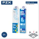 Кабел PZX S-15 USB – Lightning 1m 6A - Image 2