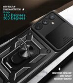 Samsung A25 5G Ring case /черен/ - Image 5