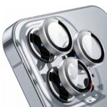 iPhone 15 Pro Metal Camera Lens Протектор за камера High Quality /сребрист/
