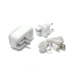 ЗАРЯДНО С ЛАМПА И ДВА ПОРТА 220V + LED LAMP LDNIO A2205 type C - Image 4