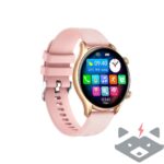 myPhone Watch EL - Смарт часовник -45 мм 1.32'' 360x360 IPS капацитивен тъчскрийн /златист/рoзов/
