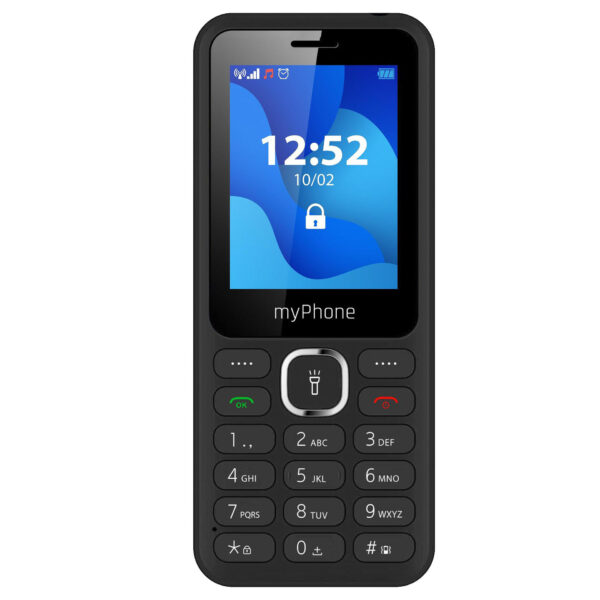 myPhone 6320 Мобилен телефон (черен)
