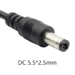 12V – 1A Букса 5,5×2,1 мм | 5,5х2,5 мм – покрива и двата стандарта - зарядно у-ство 220V - Image 2