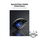 Мишка кабелна USB UGREEN MU007 С КАБЕЛА 1.5m - Image 5