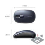 Безжична мишка МU105 2400 dpi UGREEN за Mac и PC - MIDNIGHT BLUE - Image 4