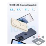 10000 mAh Портативна батерия/ Преносима батерия/ Power bank Ugreen - PB561 Mini Magnetic Wireless - Image 7
