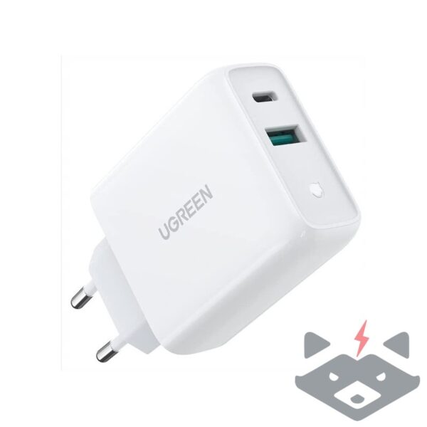 Ugreen CD170 36W Зарядно устройство /бяло/