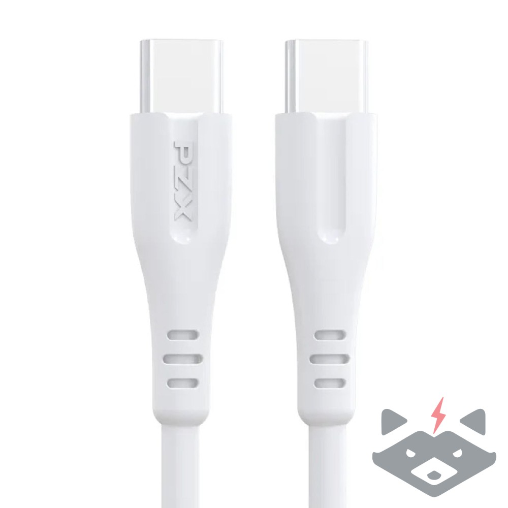 v142c Кабел Type C – Type C PZX V142C PD 60W 1m - Image 1