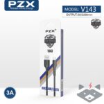 Кабел Micro USB PZX- V143 /3A /-1m - Image 2