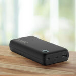 20000 mAh Външна батерия/ Преносима батерия/ Power bank Cellularline ESSENCE, Черна - Image 3