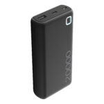 20000 mAh Външна батерия/ Преносима батерия/ Power bank Cellularline ESSENCE, Черна - Image 2