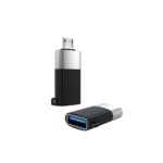 Преходник от USB към Micro USB, XO NB149-G /черен/