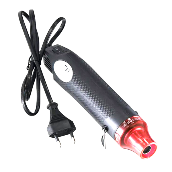 Пистолет за горещ въздух 300W /черен/