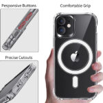 Apple iPhone 12 Pro Max Калъф MagSafe /прозрачен/ - Image 3