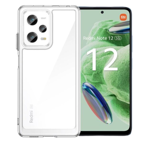 Xiaomi Redmi Note 12 5G Калъф Супер силикон /прозрачен/