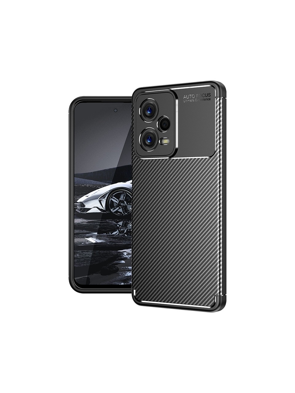 vensfon-12pro.1 Xiaomi Redmi Note 12 Pro Plus 5G Калъф Business CARBON /черен/ - Image 1