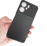Xiaomi Redmi 13C Калъф Business CARBON /черен/